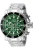 Invicta Coalition Forces 49092 Heren Horloge – Quartz Uurwerk – Roestvrij Staal met groene Wijzerplaat – 52mm