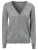 Influencer Gebreid vest  grijs