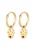 ELLI Oorbellen  goud / rood