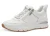 Tamaris Sneakers met sleehak vrijetijdsschoen, lage schoen, veterschoen met buitenrits