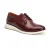 Base London Wing Leren Herenschoenen In Verbrand Bruin Derby Model