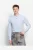 OLYMP Casual Traditioneel overhemd blauw, Gestreept