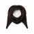 VERO MODA triangle scarf VMLINA donkerbruin