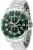 Invicta Specialty 49094 Heren Horloge – Quartz Uurwerk – Roestvrij Staal met groene Wijzerplaat – 45mm