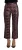 House of Holland Women’s Multicolor Floral Jacquard Flared Cropped Pants