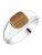 Giorgio Martello Milano Ring  bruin / zilver