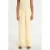 Cache Cache straight leg casual broek – lichtgeel