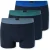Schiesser 3PACK Shorts Trunk – 95/5 Multipacks Onderbroek – blauw