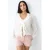 MANGO TEEN denim short lichtroze
