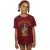 Harry Potter Meisjes Gryffindor Crest Katoenen T-Shirt (Bourgondië)