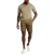 Ted Baker Geometrisch poloshirt voor heren met normale pasvorm (Olijf)
