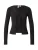 PIECES Gebreid vest ‘PCKitte’  zwart