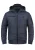 BLEND Winterjas ‘Boris’  donkerblauw / zwart