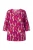 Ulla Popken Shirt  beige / pink / rood