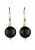 ELLI Oorbellen  goud / zwart