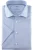 OLYMP Luxor 24/Seven Modern Fit Overhemd Korte mouw blauw