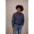 A fish named Fred regular casual overhemd donkerblauw