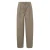Pantalon met fijne strepen met vouw en barrelbeen vrouw COMMA