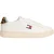 Tommy Jeans Damesarchief 98: Sneakers van nappaleer met luipaardprint (Ivoor)