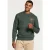 Shiwi Men Triangle Sweater Cilantro Green