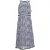 Missoni gebreide midi-jurk met halternek in blauwe viscose