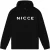 Nicce Tilsley-hoodie voor heren (Zwart)