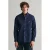 GANT regular fit overhemd met logo en borduursels marineblauw