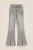 Blue Ridge – Meisjes flared jeans met stretch – Super Skinny Fit – Lichtgrijs – Katoen –