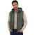 A Fish Named Fred bodywarmer groen effen slim fit