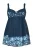 Ulla Popken Tankini  donkerblauw