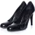 Bally lakleren pumps.