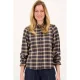 Zusss geruite blouse – bruin