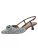 Tamaris Slingpumps  navy / cyaan blauw / wit