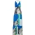 Maxi Empire lijn patchwork jurk van Conquista Fashion