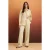 TRENDYOLMİLLA Dames Beige Effen Lang Oversized Overhemden