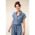 Miss Etam blouse medium blue denim