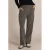 Ivy Beau straight high waist capri zwart
