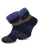 Polar Husky Sokken ‘Extrem Hot’  blauw / navy / bruin