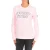 Dames sweatshirt met lange mouwen en ronde hals 9024210