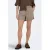ONLY regular waist casual short lichtbruin