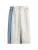 The Set Jeans  lichtbeige / blauw denim