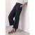 Street One Dames Broek met High Waist en Wide Leg pijpen in een Loose Fit pasvorm in Blauw