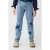 Shoeby high waist mom jeans met hartjes blauw