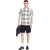Farah Herenoverhemd van katoen met opvallend ruitpatroon (Ecru)