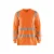 V-hals anti-uv T-shirt met lange mouwen en hoge zichtbaarheid Blaklader