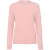 Damestrui met Ronde Hals in wol Colorful Standard Light Merino Faded Pink