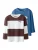 NAME IT Shirt ‘NMMTINUS’  blauw / chocoladebruin / wit