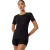 USA Pro Dames Fitted Trainings T-Shirt (Zwart)