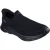 Skechers Go Walk 8 Pelayo Textiel Heren Zwarte Sneakers