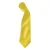 Premier Kleuren Heren Satin Clip Tie (Pakket van 2) (Zonnebloem)